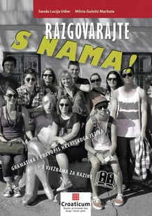 Razgovarajte s nama! Gramatika i pravopis hrvatskoga jezika s vježbama za razine B2–C1- zeszyt ćwiczeń - Pozostałe języki obce - miniaturka - grafika 1