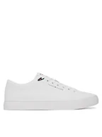 Trampki męskie - Tommy Hilfiger Tenisówki Th Hi Vulc Core Low Lth Ii Ess FM0FM05511 Biały - miniaturka - grafika 1