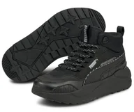 Moda i Uroda OUTLET - Buty trekking Puma X-Ray 2 Square Mid 35,5 Czarne - miniaturka - grafika 1
