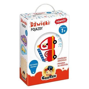 CzuCzu Dźwięki Pojazdy - Zabawki interaktywne dla dzieci - miniaturka - grafika 3