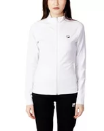Kurtki damskie - FILA Damska kurtka Benidorm Track Jacket, Bright White, XS, Bright White, XS - miniaturka - grafika 1