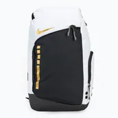 Plecaki - Plecak treningowy Nike Hoops Elite 32 l white/black/metalic gold | WYSYŁKA W 24H | 30 DNI NA ZWROT - miniaturka - grafika 1