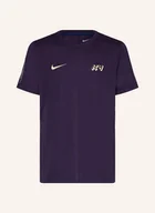Koszulki dla chłopców - Nike T-Shirt Kylian Mbappé Academy lila - miniaturka - grafika 1