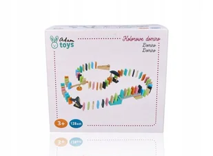 Kolorowe Domino Adam Toys - Klocki Kolorowe Domino Adam Toys - Klocki - miniaturka - grafika 1