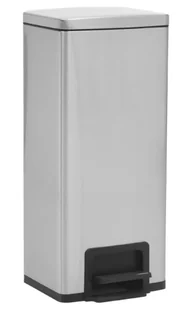 Srebrny bezdotykowy kosz na śmieci 30L W8-L04 - Kosze na śmieci Srebrny bezdotykowy kosz na śmieci 30L W8-L04 - Kosze na śmieci - miniaturka - grafika 1