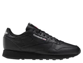 Sneakersy męskie - "Reebok Classic Leather Męskie Czarne (GY0955)" - miniaturka - grafika 1