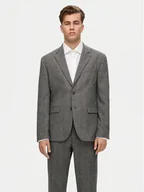 Marynarki męskie - Selected Homme Marynarka 16094332 Szary Slim Fit - miniaturka - grafika 1