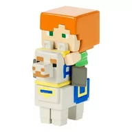 Figurki dla dzieci - Minecraft mini figurka deluxe Alex na Lamie FVH13 - miniaturka - grafika 1