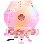 Ozdoby bożonarodzeniowe - Sunkissed Kalendarz Adwentowy Zestaw Kosmetyków Damskich Do Makijażu 2024 - miniaturka - grafika 1