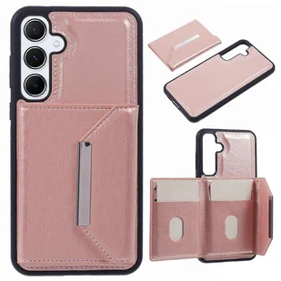 Do etui Samsung Galaxy A55 5G Odpinana skóra + etui na telefon z TPU Etui na karty Wielobarwny Rose Gold - Etui na dokumenty i karty Do etui Samsung Galaxy A55 5G Odpinana skóra + etui na telefon z TPU Etui na karty Wielobarwny Rose Gold - Etui na dokumenty i karty - miniaturka - grafika 1