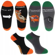Skarpetki męskie - Śmieszne SKARPETY SKARPETKI Socks 2 Pary Moraj r. 39-42 - miniaturka - grafika 1