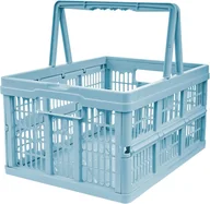 Pudła i pojemniki do przechowywania - KEEEPER - Kosz składany na zakupy - EMMA - Nordic blue - 18,5 L - miniaturka - grafika 1