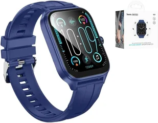 Hoco z funkcją rozmowy Y27 niebieski - Smartwatch - miniaturka - grafika 1