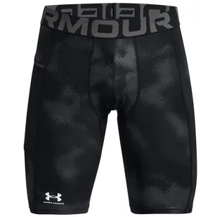 Męskie kalesony Under Armour HG Armour Printed Lg Sts Rozmiar: XXL / Kolor: czarny - Bielizna sportowa męska - miniaturka - grafika 1