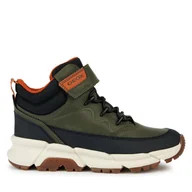 Buty dla chłopców - Kozaki Geox J Flexyper Plus Boy J36LCG 0MEFU C0623 M Khaki - miniaturka - grafika 1