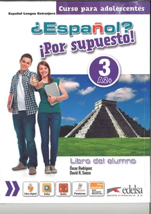 Espanol por supuesto 3-A2+ podręcznik - Palomino Maria Angeles - Książki do nauki języka hiszpańskiego - miniaturka - grafika 1