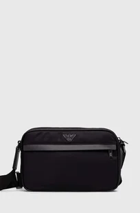 Emporio Armani saszetka męska kolor czarny - Torby męskie - miniaturka - grafika 1