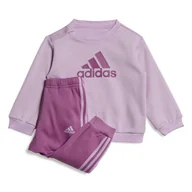 Moda i Uroda OUTLET - Dres adidas Badges Jogger Jr (kolor Różowy, rozmiar 68) - miniaturka - grafika 1
