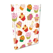 Notesy i bloczki - Notes A5 w kratkę Soft Touch Candy - miniaturka - grafika 1