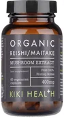 Suplementy naturalne - Kiki Health Reishi / Maitake Mushroom Extract (60 kaps.) - miniaturka - grafika 1