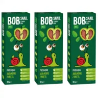 Inne słodycze - Bob Snail Przekąska jabłkowo-miętowa z owoców bez dodatku cukru Zestaw 3 x 30 g - miniaturka - grafika 1