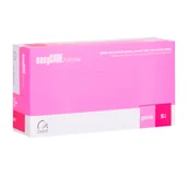 Rękawiczki jednorazowe - RĘKAWICZKI NITRYLOWE ROZMIAR S 100 SZTUK RÓŻOWE - miniaturka - grafika 1