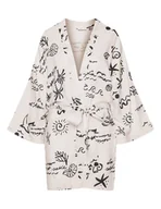 Szlafroki damskie - Szlafrok plażowy Azzurro - miniaturka - grafika 1