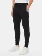 Spodnie sportowe męskie - BOSS Spodnie dresowe 50545579 Czarny Regular Fit - miniaturka - grafika 1