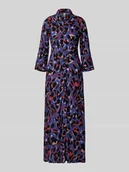 Sukienki - Długa sukienka z listwą guzikową model ‘SAVANNA’ - miniaturka - grafika 1