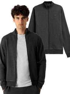 4F Męska Bluza Rozpinana H4L22-Blm351 23M R-M - Bluzy męskie - miniaturka - grafika 1