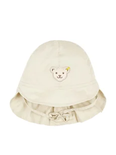 Steiff Kapelusz przeciwsłoneczny w kolorze beżowym - Czapeczki dla niemowląt - miniaturka - grafika 1