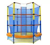 Trampoliny - Trampolina z siatką dla małych dzieci o średnicy 150 cm. - miniaturka - grafika 1