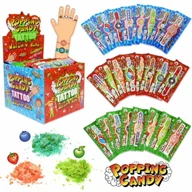 Cukierki - ORANŻADKA Z TATUAŻEM - POPPING CANDY TATTOO WATCH+RING - miniaturka - grafika 1