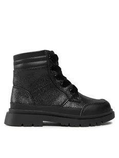Mayoral Trapery 44390 Czarny - Buty dla dziewczynek - miniaturka - grafika 1