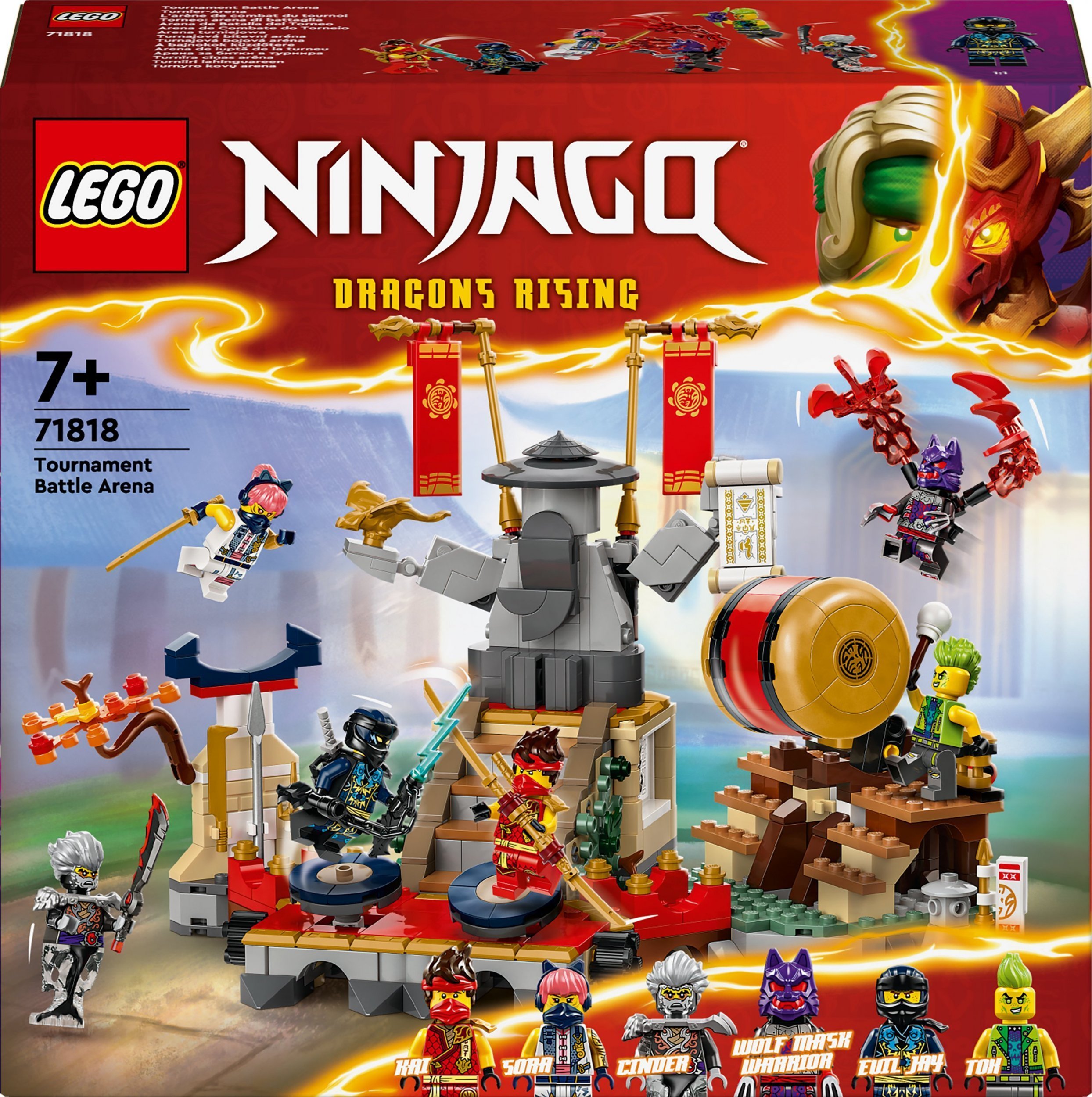 LEGO Ninjago Arena turniejowa 3 szt. 71818