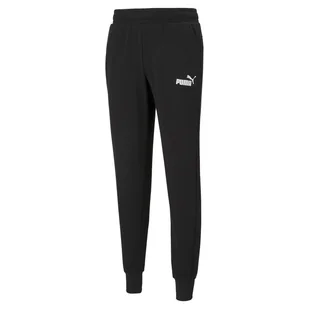 Męskie Spodnie PUMA ESS LOGO PANTS TR CL 58671601 – Czarny - Spodnie męskie - miniaturka - grafika 1