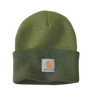 Czapki damskie - Czapka zimowa Carhartt Knit Cuffed Tow-Tone Beanie Light Moss - grafika 1