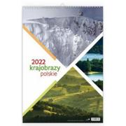 Kalendarze - Kalendarz 2022 Ścienny Krajobrazy polskie Nowa - miniaturka - grafika 1