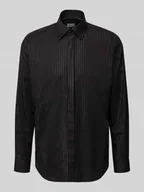 Koszule męskie - Koszula biznesowa o kroju modern fit z listwą guzikową - miniaturka - grafika 1