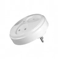 Gniazdka elektryczne - Orno OR-R-35 Rozgałęźnik 3 gniazda okrągłe OR-R-35 - miniaturka - grafika 1