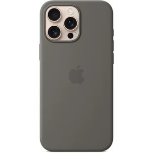 Apple Silikonowe etui MagSafe do iPhone 16 Pro Max górska szarość - Etui i futerały do telefonów - miniaturka - grafika 1