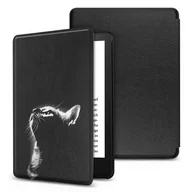 Etui i futerały do telefonów - Etui Braders Smartcase do Kindle Paperwhite V / 5 / Signature Edition Black Cat - miniaturka - grafika 1