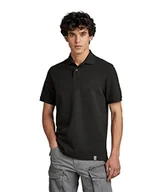Koszulki męskie - G-STAR RAW Męska koszulka polo Essential (dk Black D287-6484), XXL, Czarny (Dk Black D287-6484), XXL - miniaturka - grafika 1