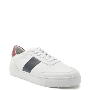 Tommy Hilfiger Skórzane trampki CUPSOLE STRIPE - Trampki męskie - miniaturka - grafika 1
