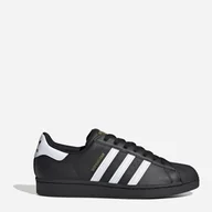 Trampki męskie - Trampki męskie ze skóry naturalnej do kostki adidas Originals Superstar EG4959 41.5 (UK 7.5) Czarne (4062051419213) - miniaturka - grafika 1