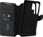 Etui i futerały do telefonów - PanzerGlass Etui z klapką Care by Feature Tango 2w1 Wallet Magnetic do Galaxy S25 Ultra, czarne - miniaturka - grafika 1