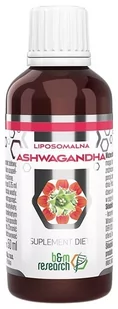 BOTANICAL RESEARCH B&M Ashwagandha 50 ml liposomalna BR3306 - Suplementy naturalne - miniaturka - grafika 1