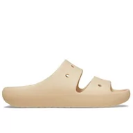 Klapki i japonki damskie - Klapki Crocs Classic V2 209403-2DS - brązowe - miniaturka - grafika 1