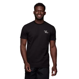 Męska Koszulka BLACK DIAMOND M SKI MOUNTAINEERING SS TEE AP730227-0002 – Czarny - Koszulki męskie - miniaturka - grafika 1