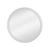 Lustra - Lustro z wbudowanym oświetleniem 60 cm chrom Sensea - miniaturka - grafika 1